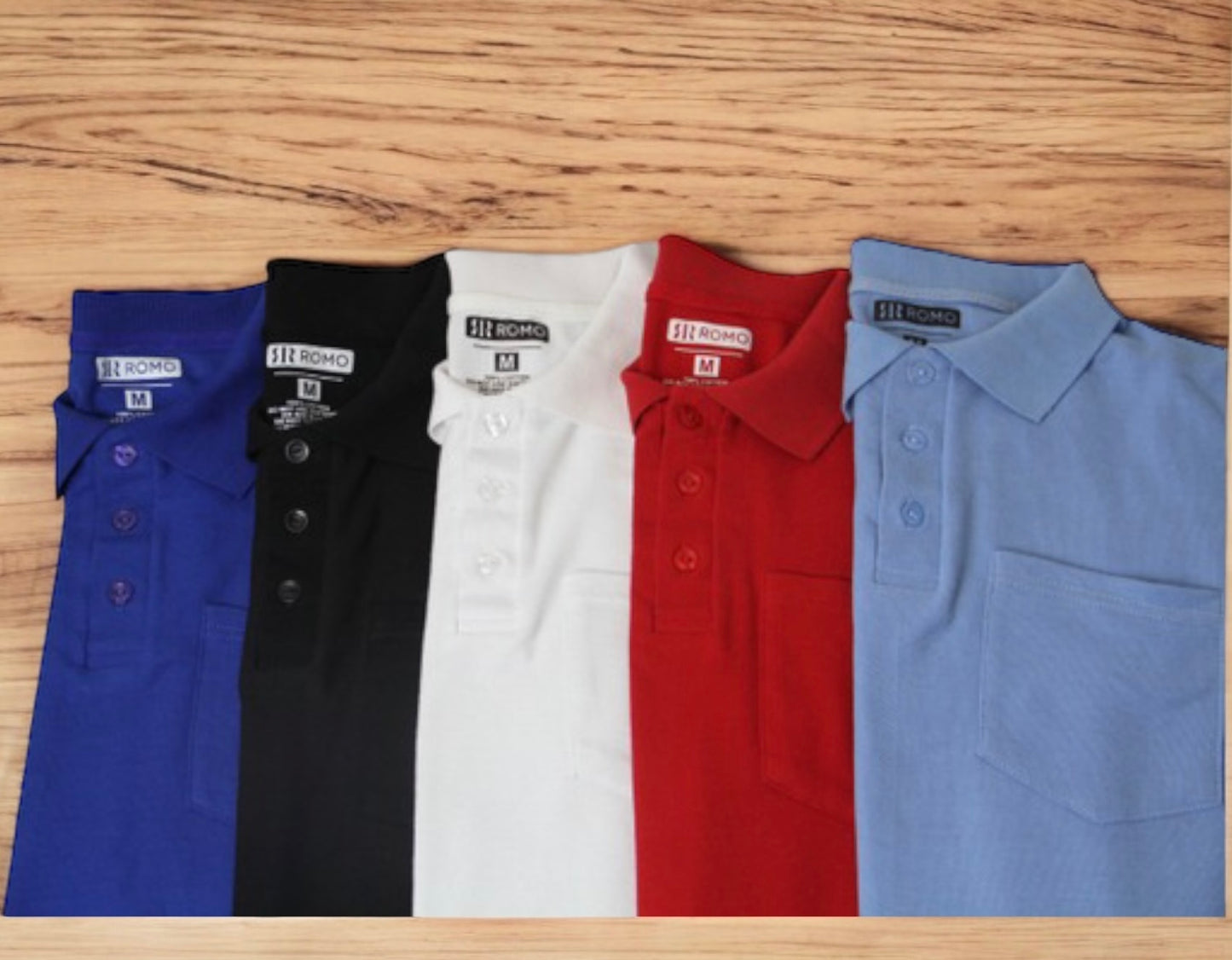 Red Soft Pique Polo