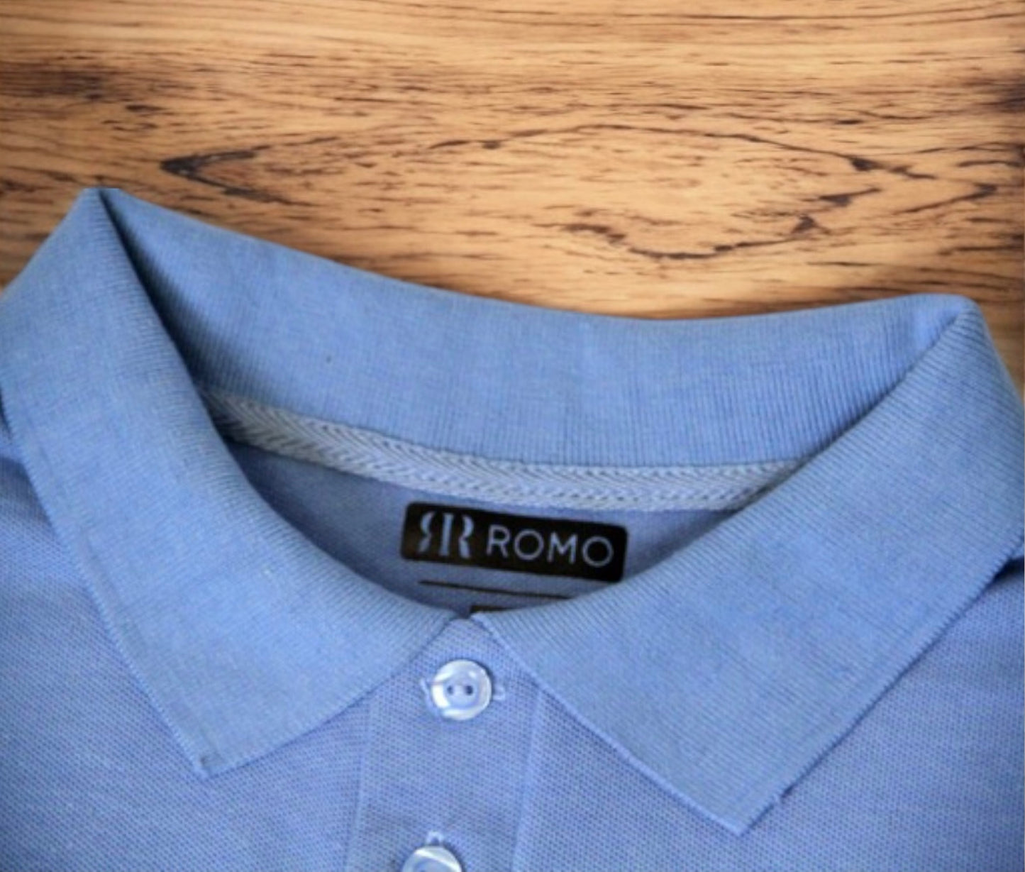 Light Blue Soft Pique Polo