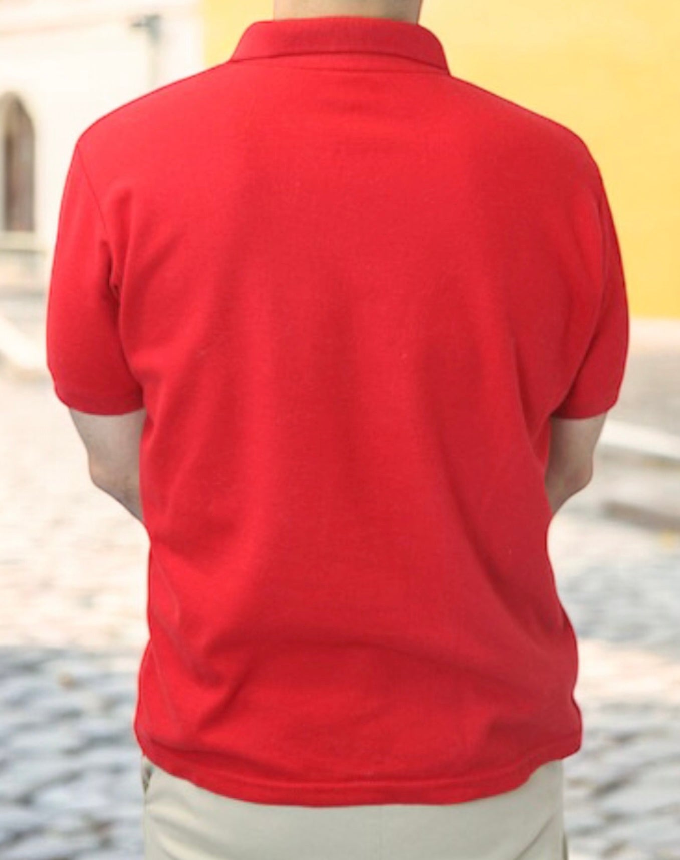 Red Soft Pique Polo