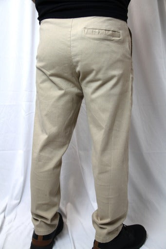 Beige Stretch Chinos